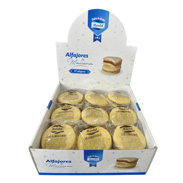 Alfajores de maicena 80g Mardel