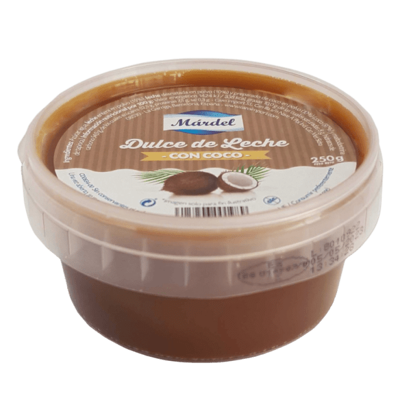 Dulce de leche con coco 250g Mardel